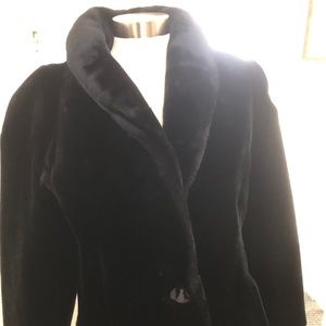 Faux fur jacket
